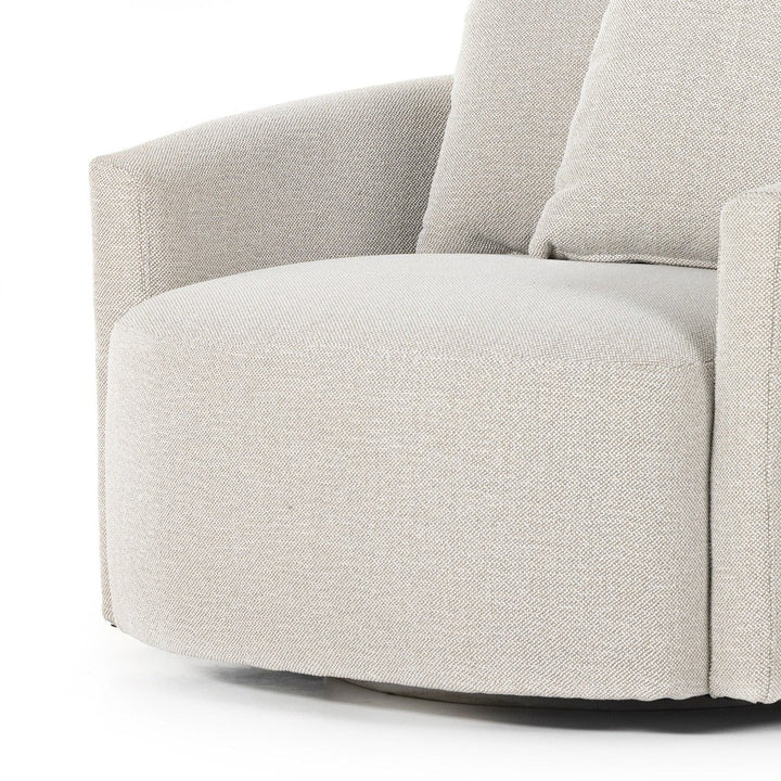 Claire Swivel Chair - Delta Bisque