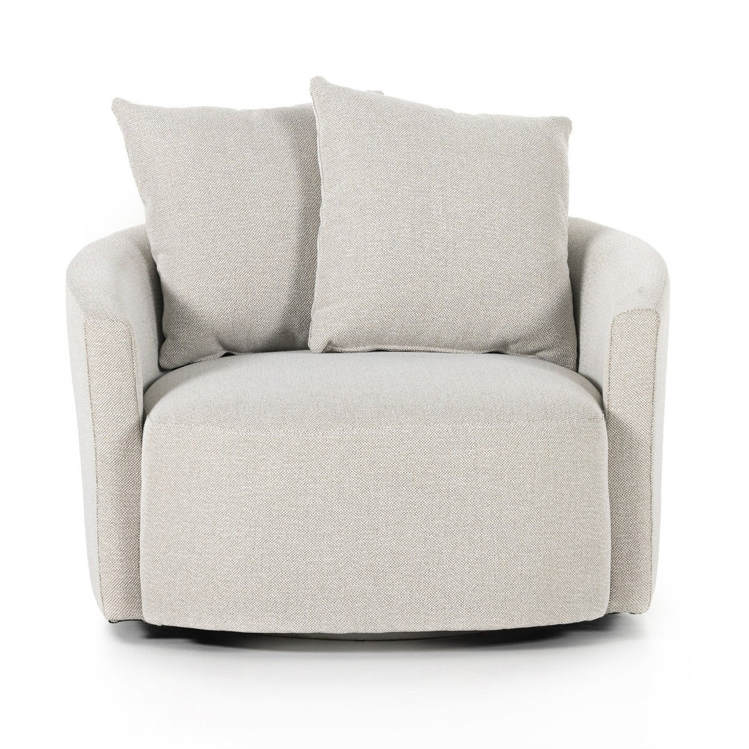 Claire Swivel Chair - Delta Bisque