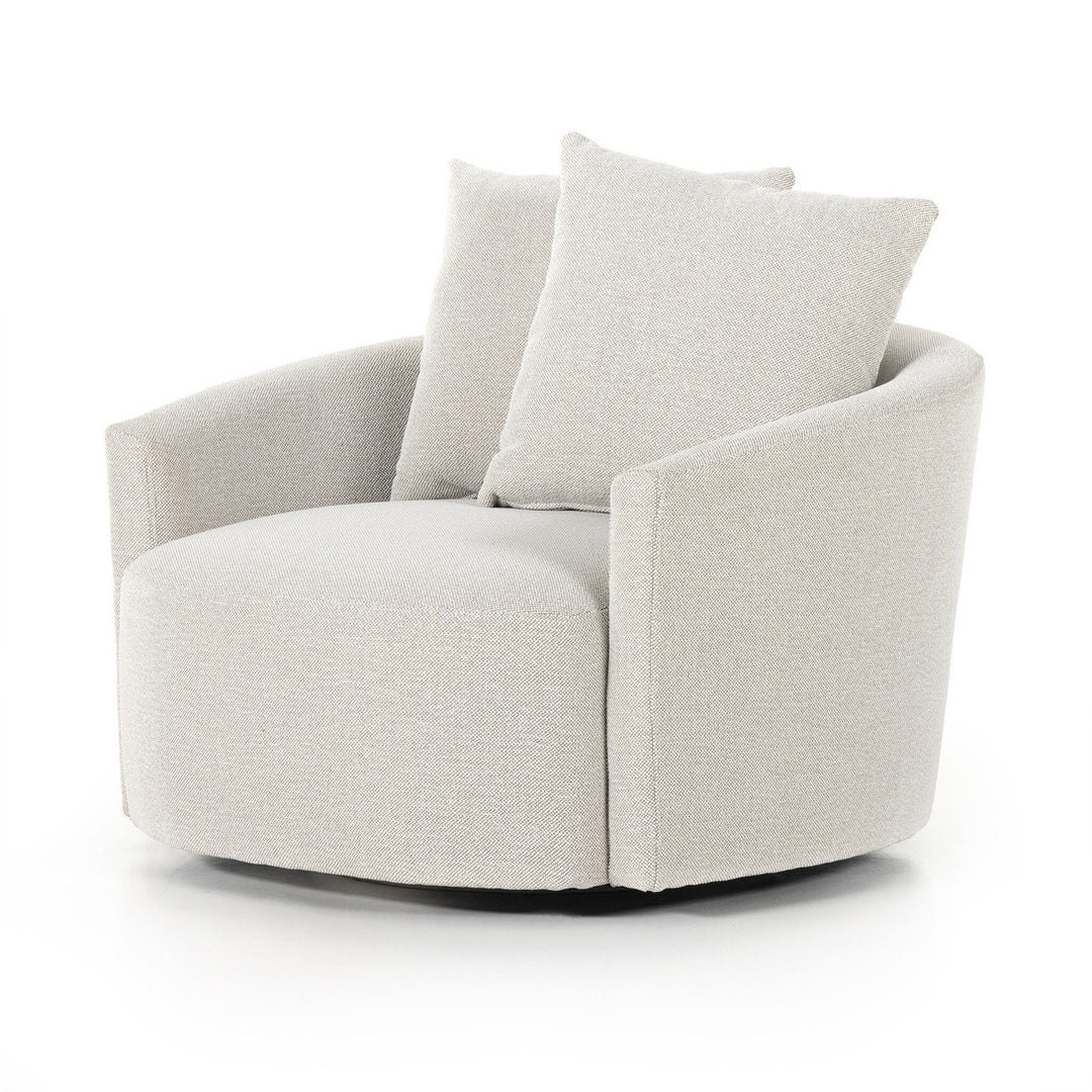 Claire Swivel Chair - Delta Bisque