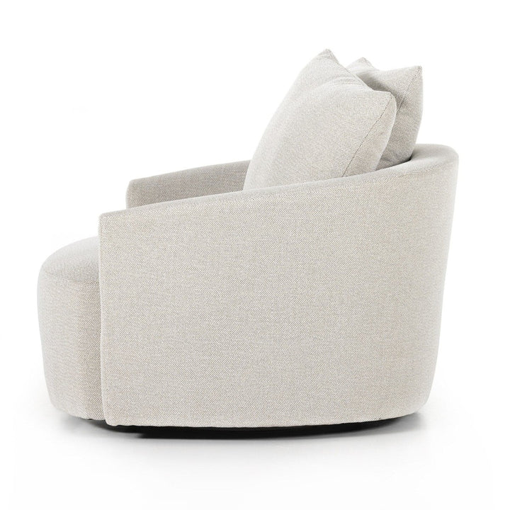 Claire Swivel Chair - Delta Bisque