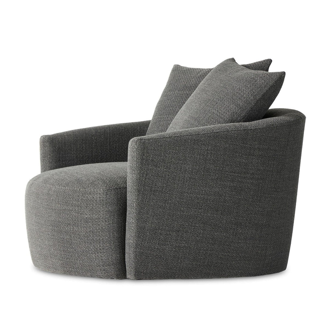 Claire Swivel Chair - Gibson Smoke