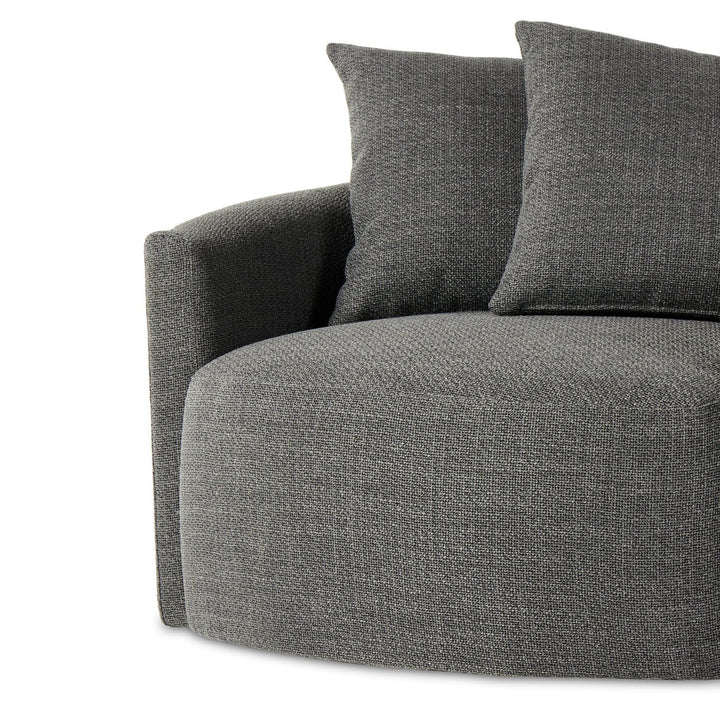 Claire Swivel Chair - Gibson Smoke