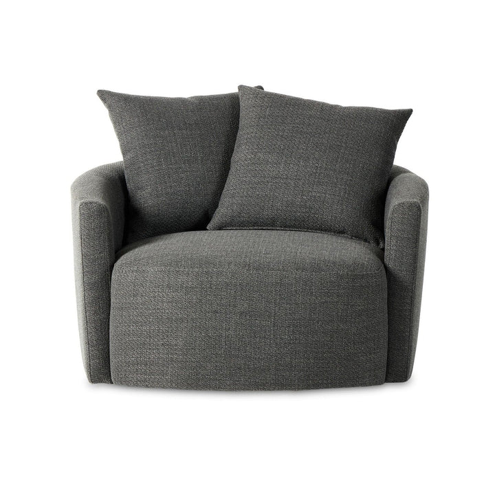 Claire Swivel Chair - Gibson Smoke