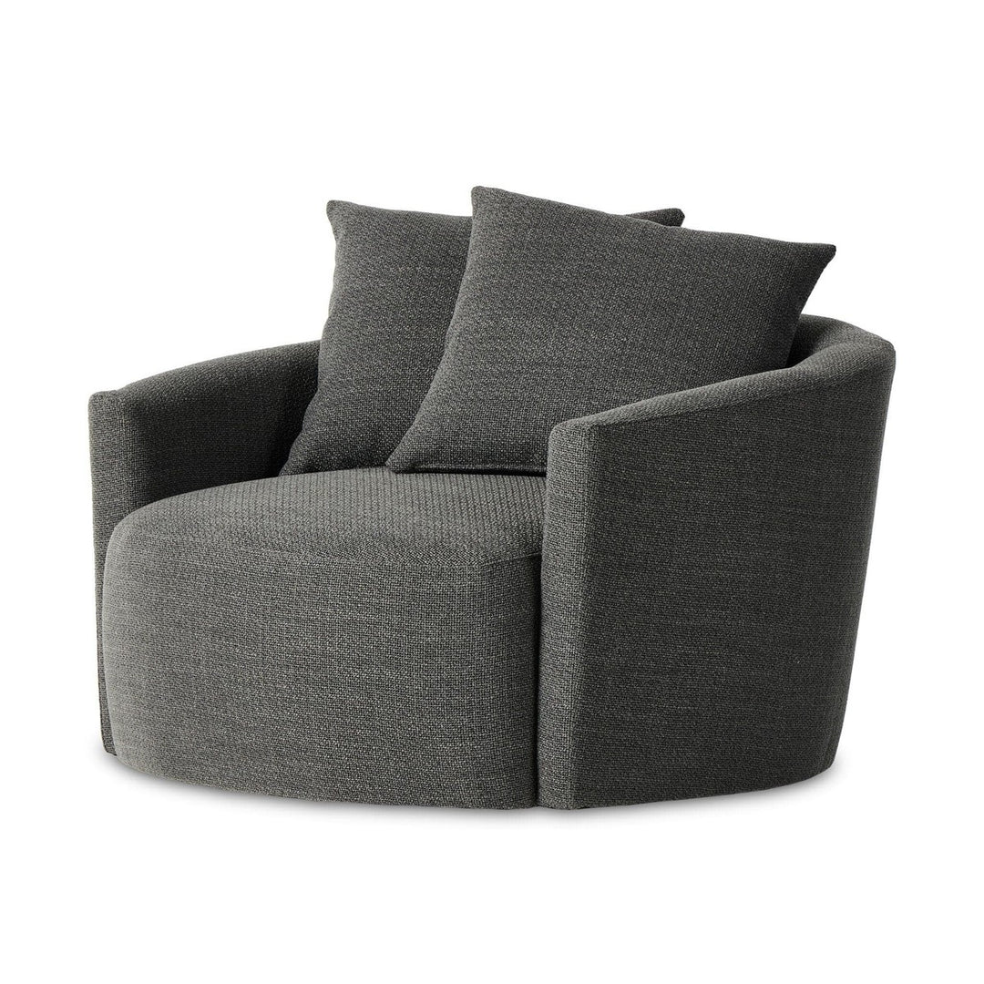 Claire Swivel Chair - Gibson Smoke