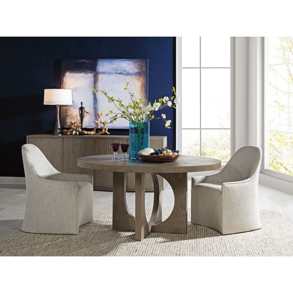 Dining Tables Apostrophe Round Dining Table - Gray