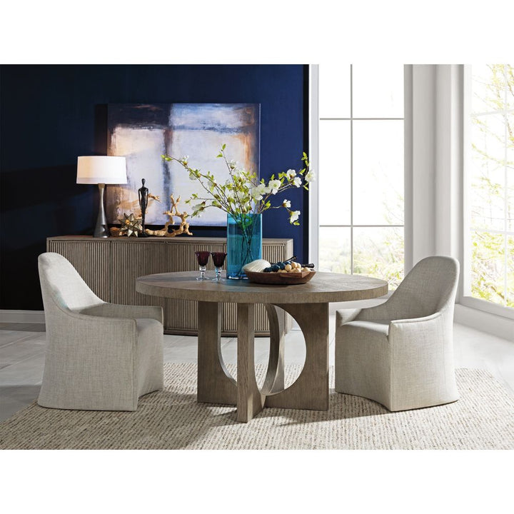 Dining Tables Apostrophe Round Dining Table - Gray