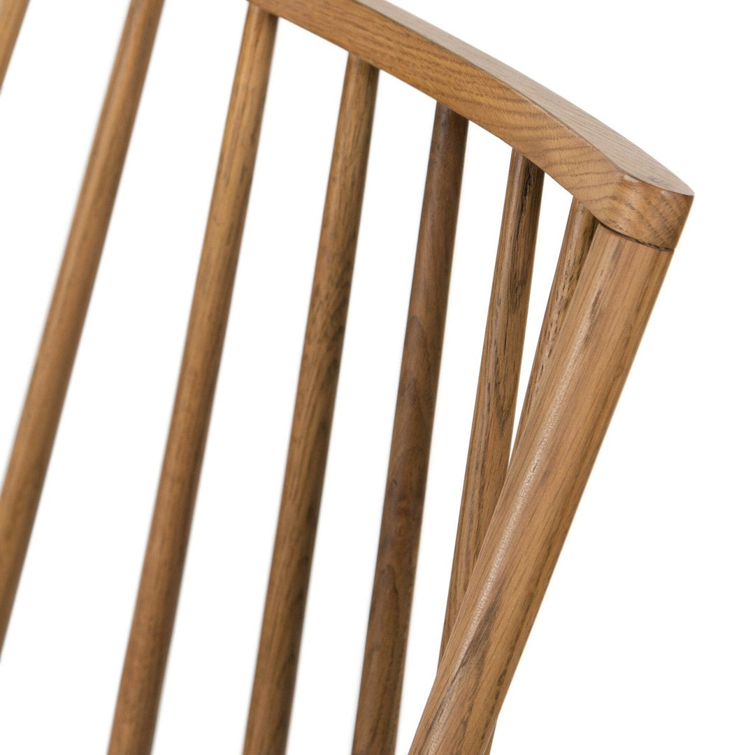 Jeanie Windsor Chair - Whiskey Saddle