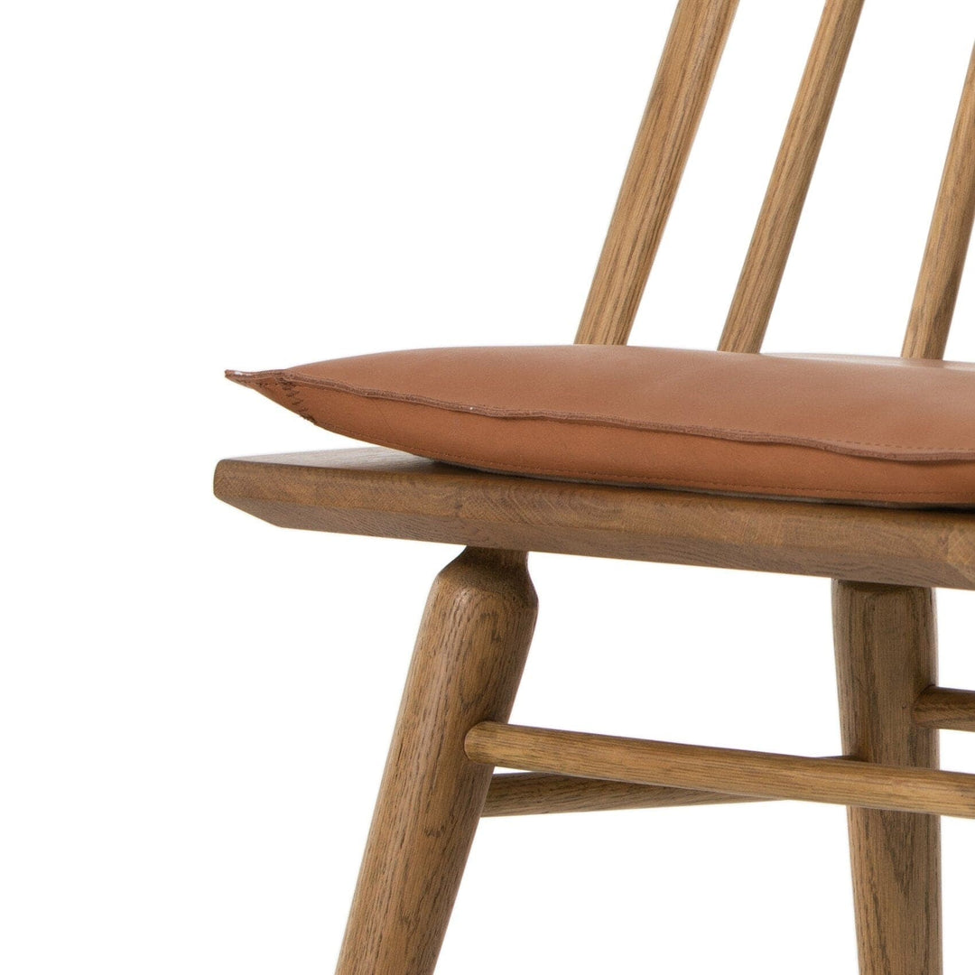 Jeanie Windsor Chair - Whiskey Saddle