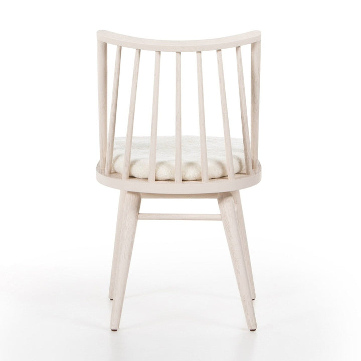 Liam Windsor Chair - Cream Shorn Sheepskin