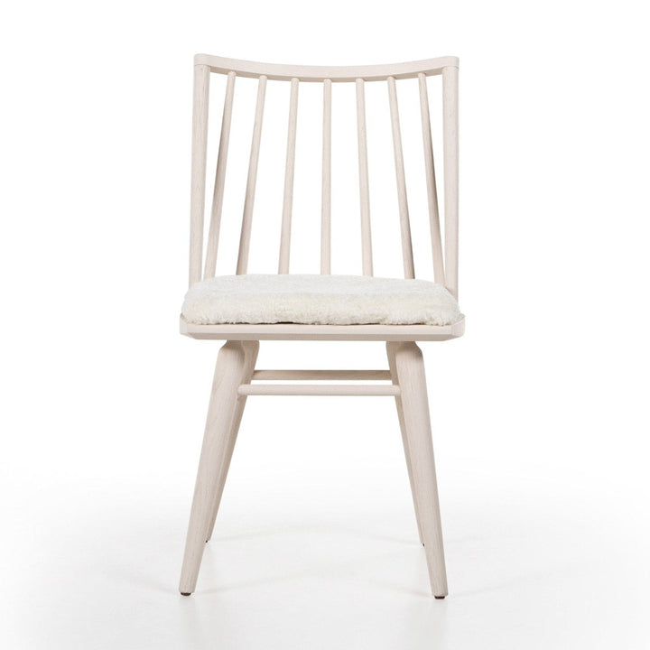 Liam Windsor Chair - Cream Shorn Sheepskin