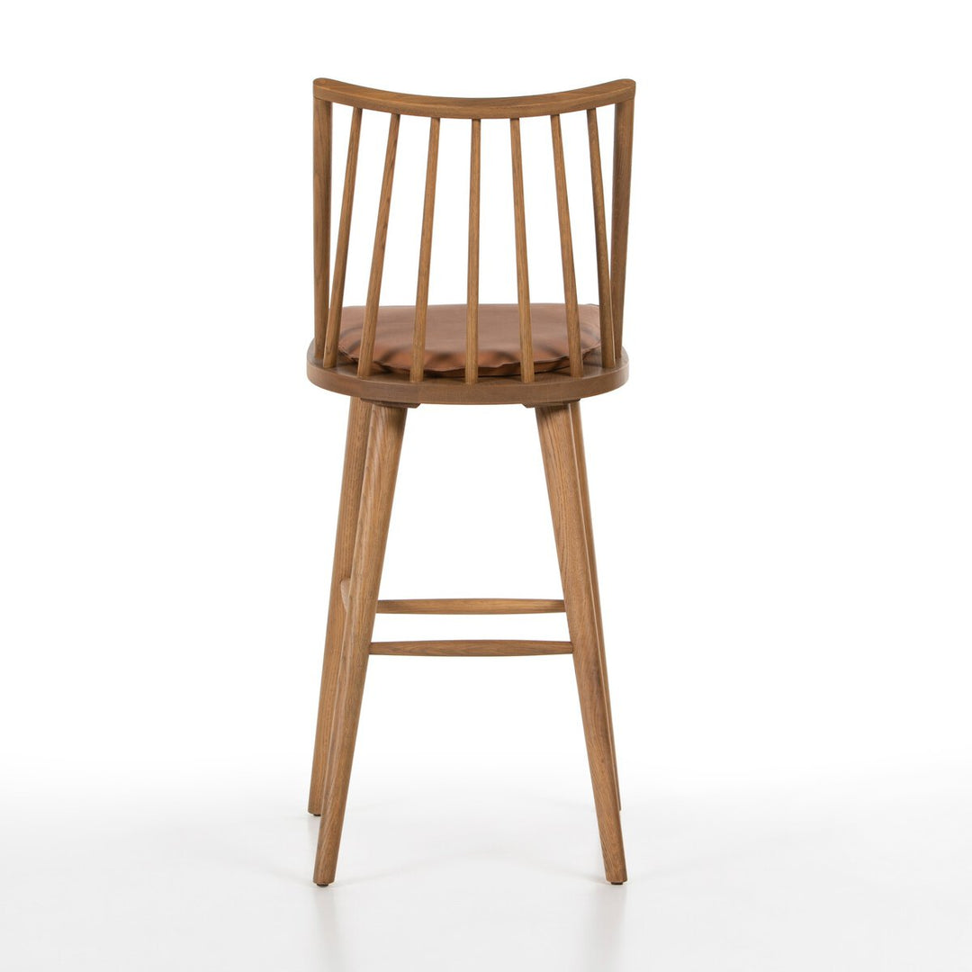 Clark Windsor Bar + Counter Stool - Sandy Oak - Bar - Whiskey Saddle