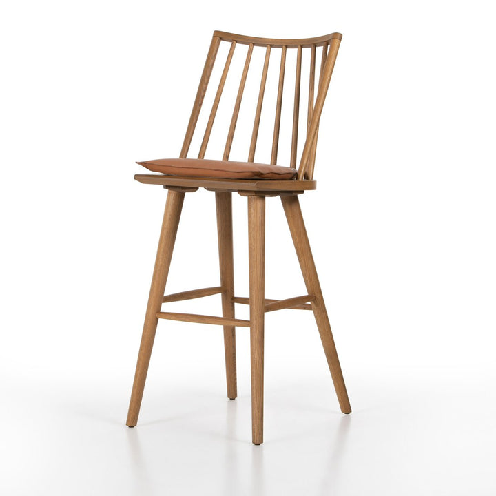 Clark Windsor Bar + Counter Stool - Sandy Oak - Bar - Whiskey Saddle