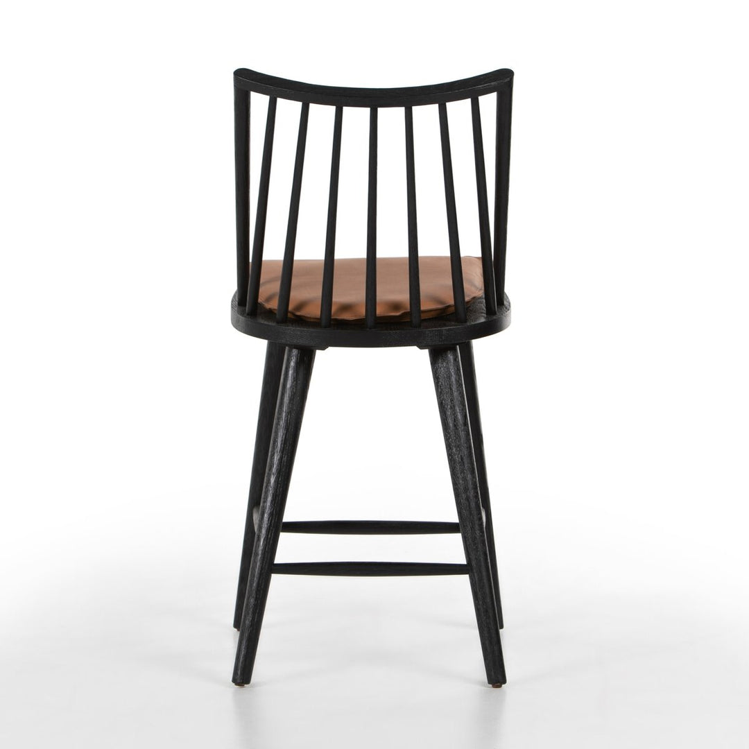 Clark Windsor Bar + Counter Stool - Black Oak - Counter - Whiskey Saddle