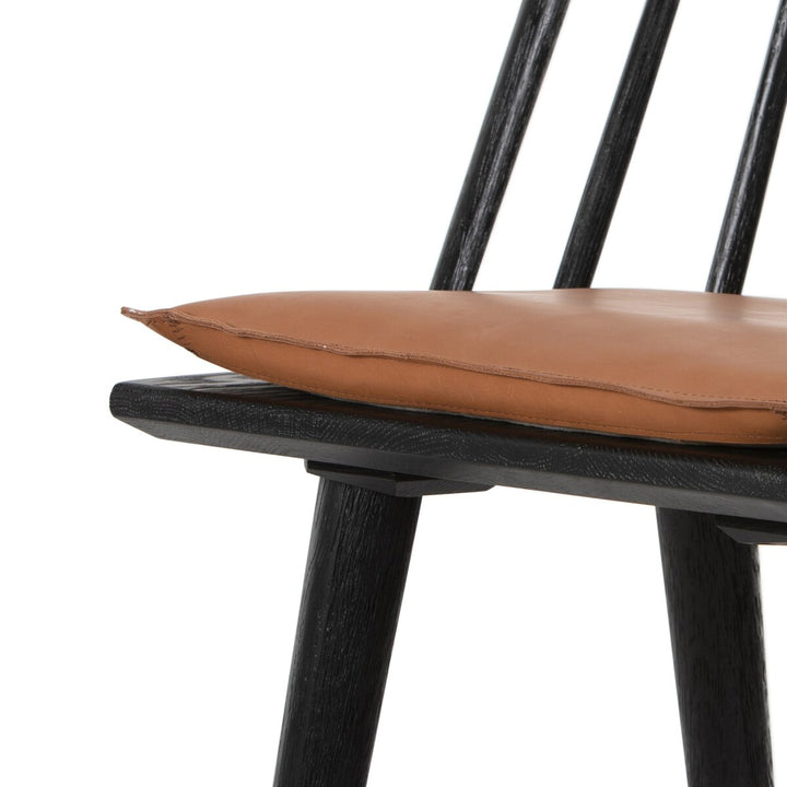 Clark Windsor Bar + Counter Stool - Black Oak - Counter - Whiskey Saddle