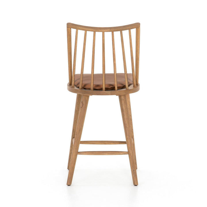 Clark Windsor Bar + Counter Stool - Sandy Oak - Counter - Whiskey Saddle