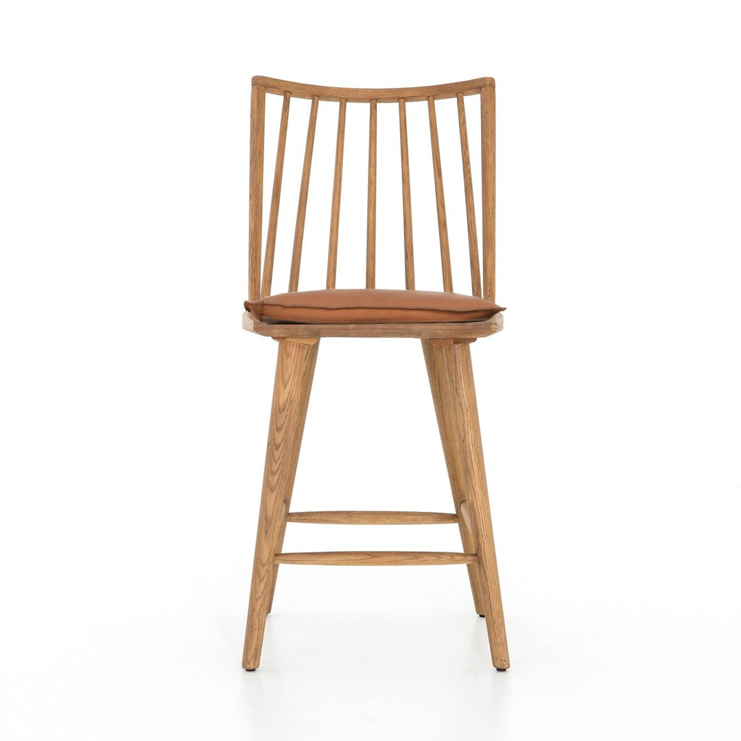 Clark Windsor Bar + Counter Stool - Sandy Oak - Counter - Whiskey Saddle