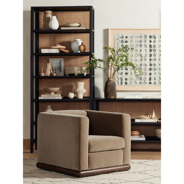 Eleanor Swivel Chair - Surrey Taupe