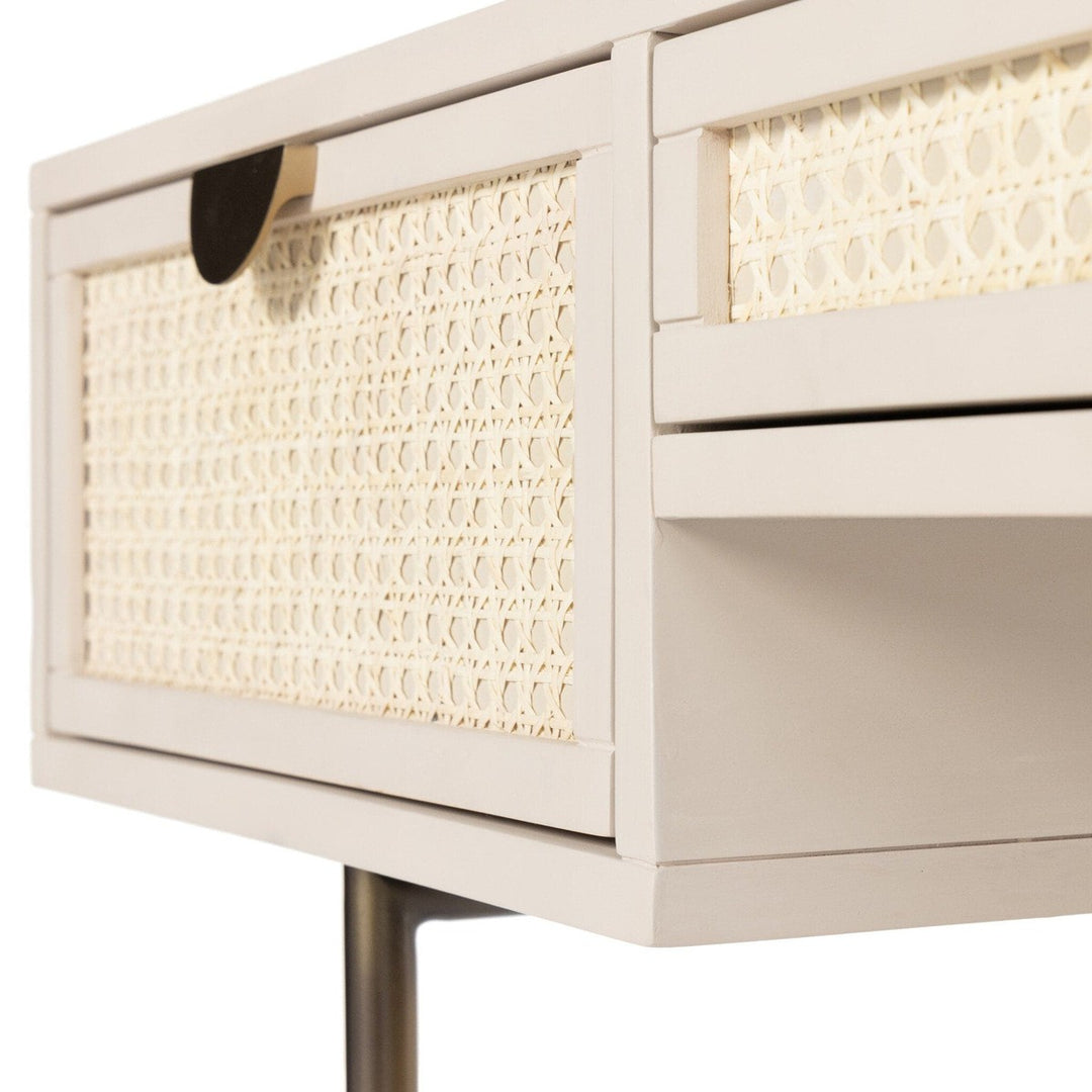 Vivienne Desk - Light Natural Cane