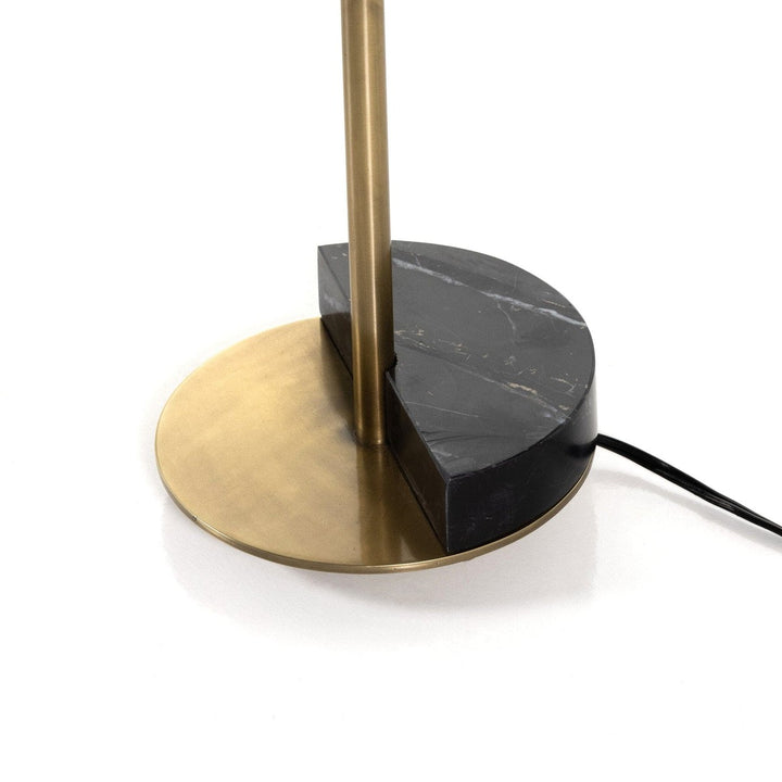 Zelda Table Lamp - Black Italian Marble