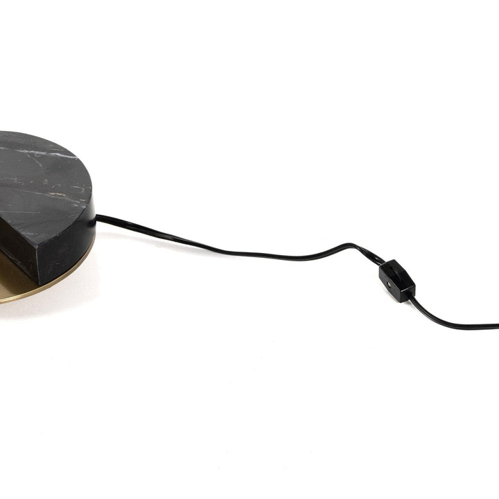 Zelda Table Lamp - Black Italian Marble