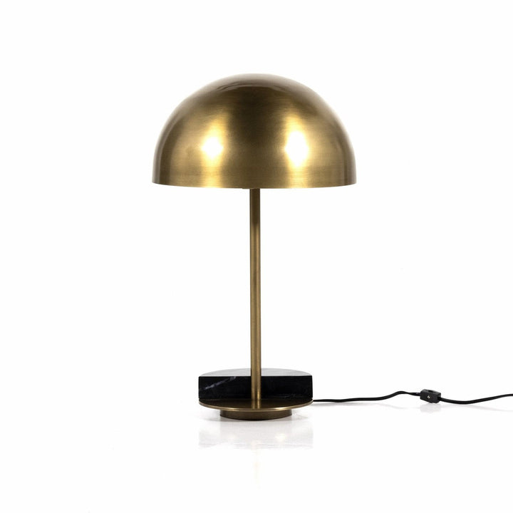 Zelda Table Lamp - Black Italian Marble