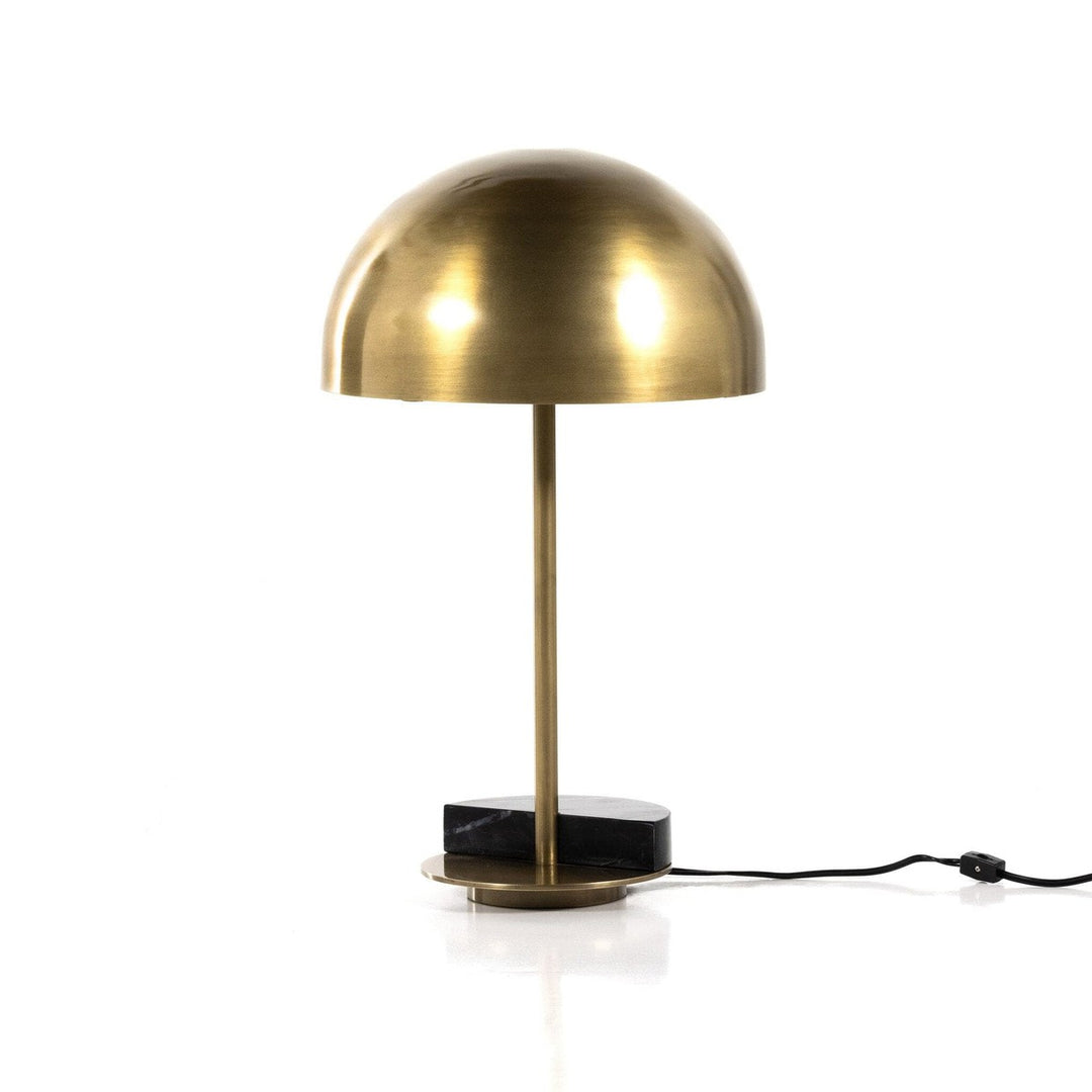 Zelda Table Lamp - Black Italian Marble