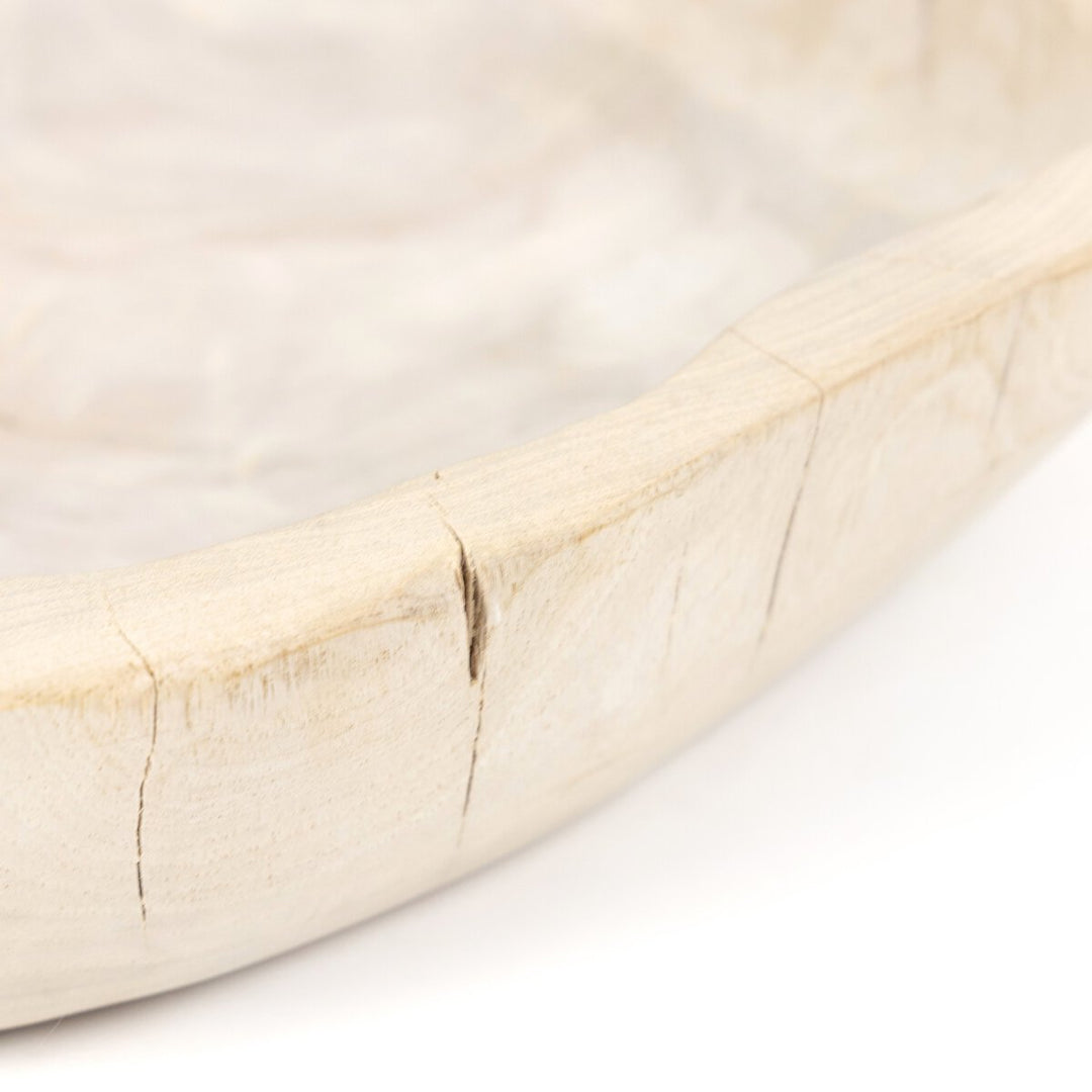 Natural Edge Tray - Ivory