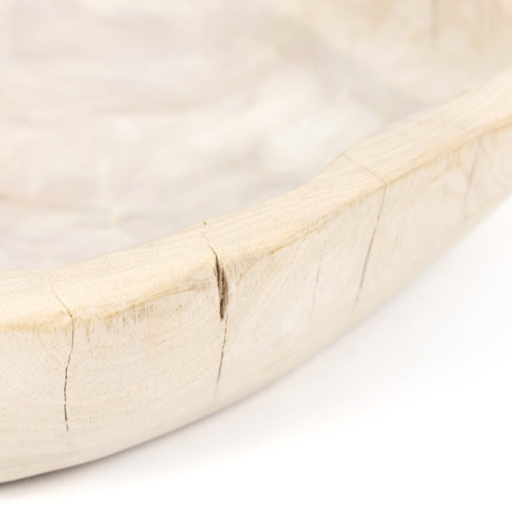 Natural Edge Tray - Ivory