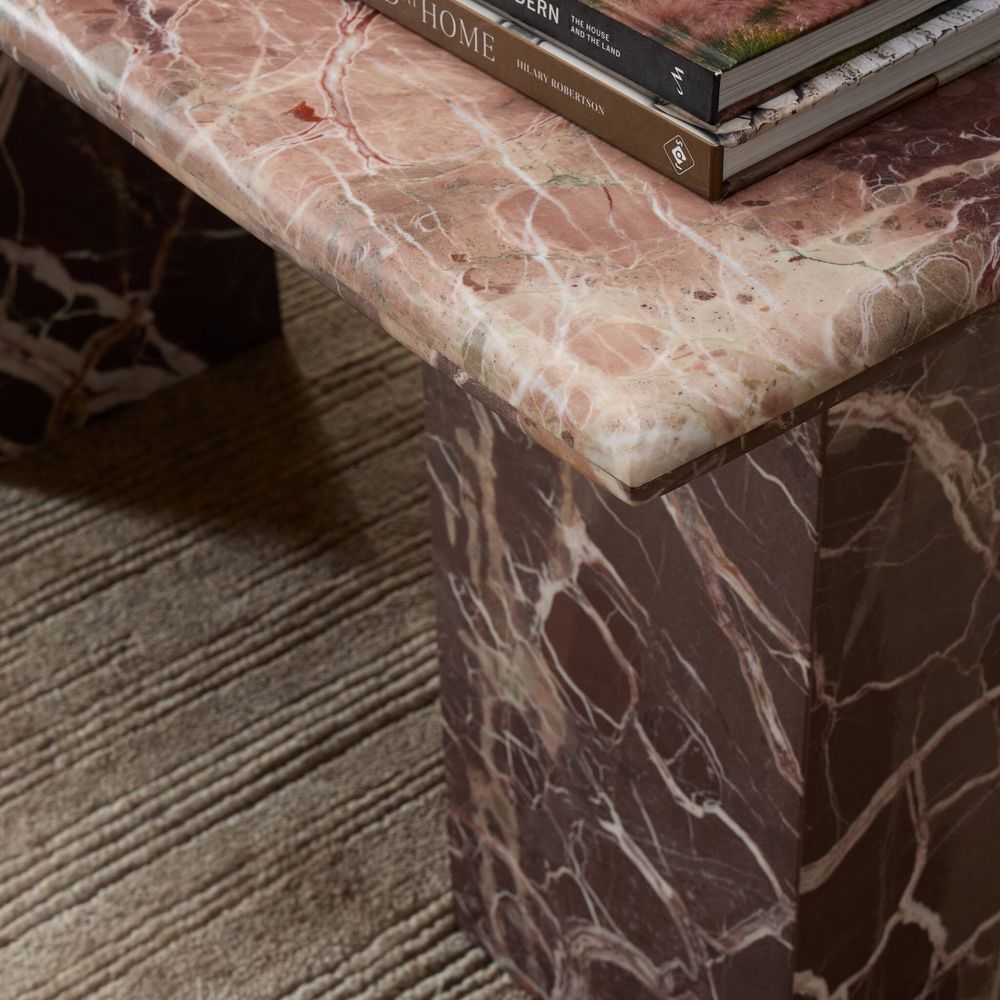 Arum Desk - Merlot Marble
