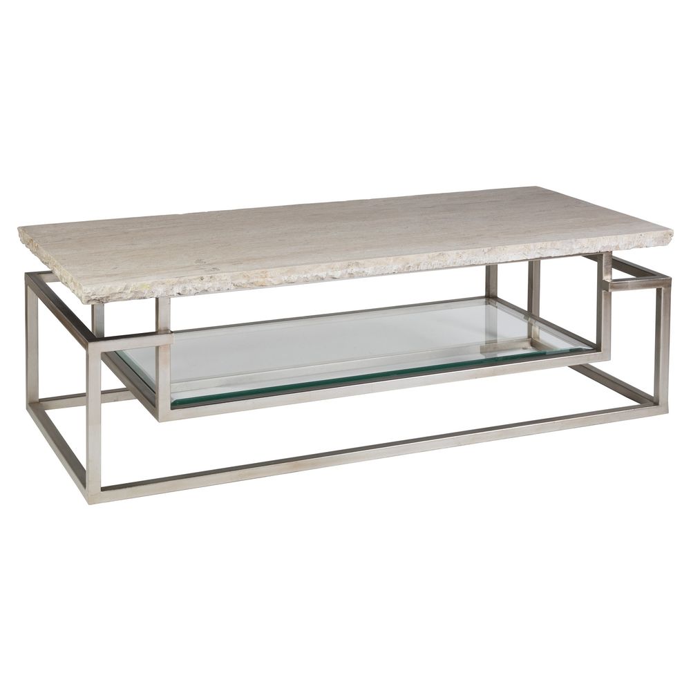 Coffee Tables Theo Rect Cocktail Table - Champagne