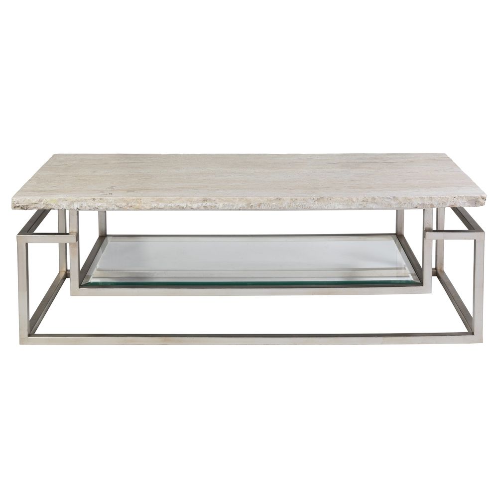 Coffee Tables Theo Rect Cocktail Table - Champagne