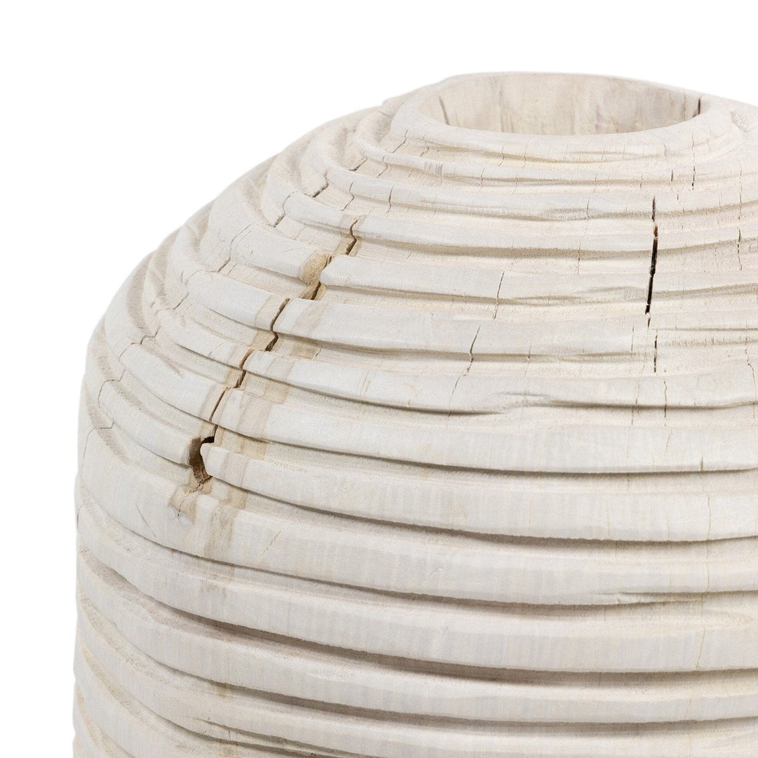 Benno Banded Vase - Ivory