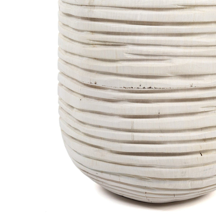 Benno Banded Vase - Ivory