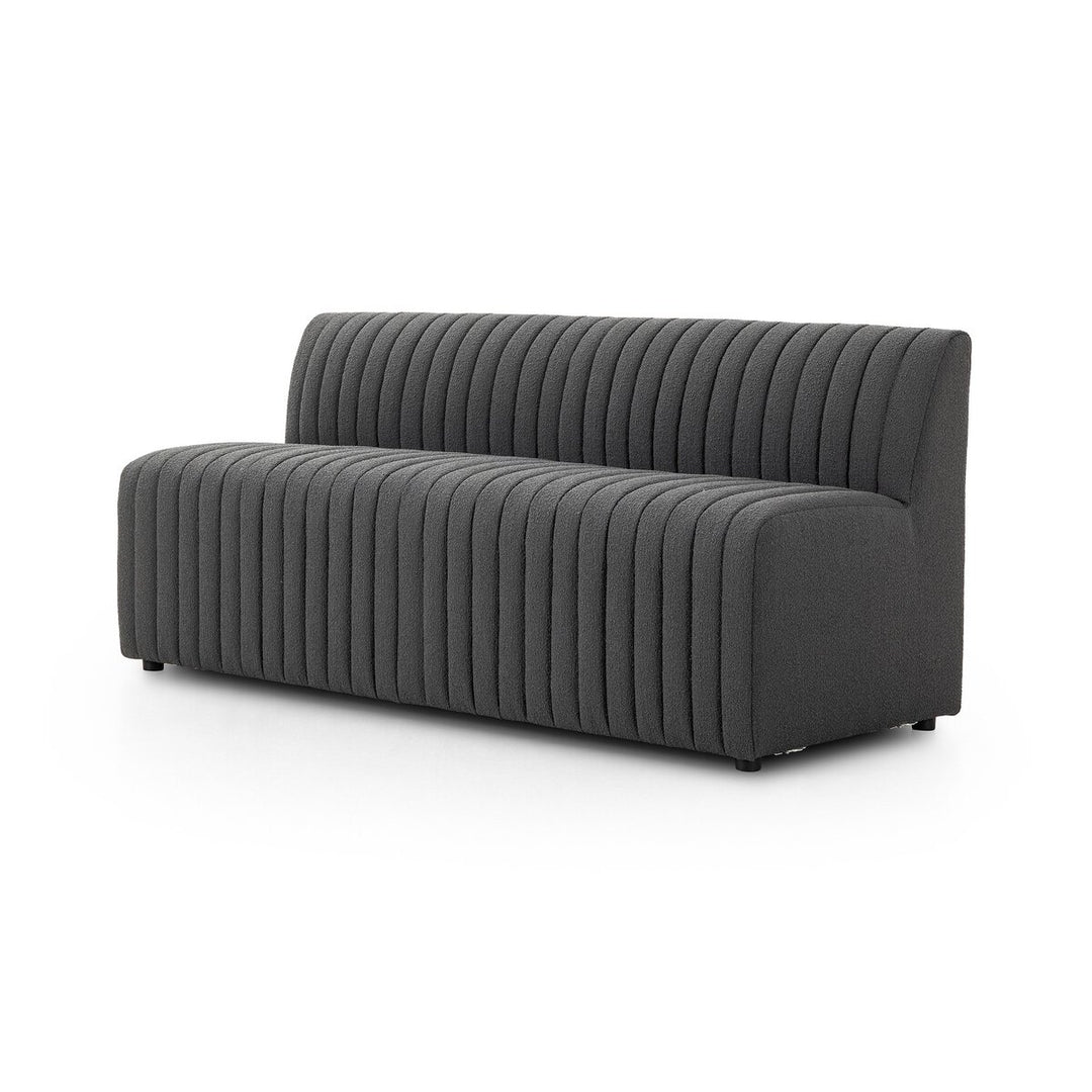 Build Your Own: Donovan Dining Banquette - 72" Bench - Fiqa Boucle Charcoal