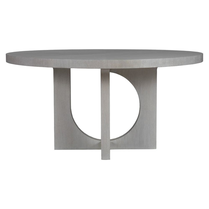 Dining Tables Misty Gray Apostrophe Round Dining Table - Misty Gray