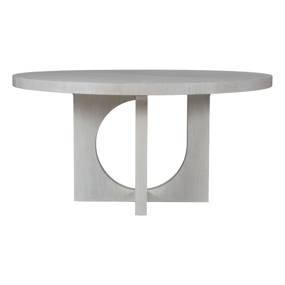 Dining Tables Misty Gray Apostrophe Round Dining Table - Misty Gray
