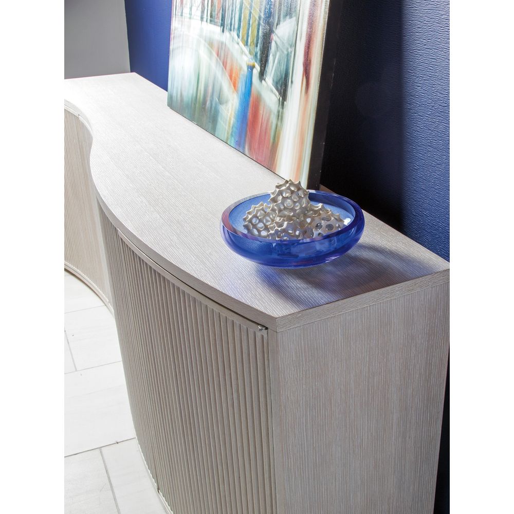 Misty Gray Mavericks  Media Console - Misty Gray