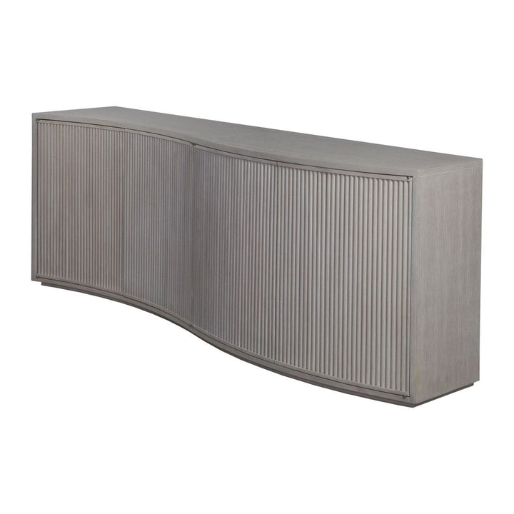 Misty Gray Mavericks  Media Console - Misty Gray