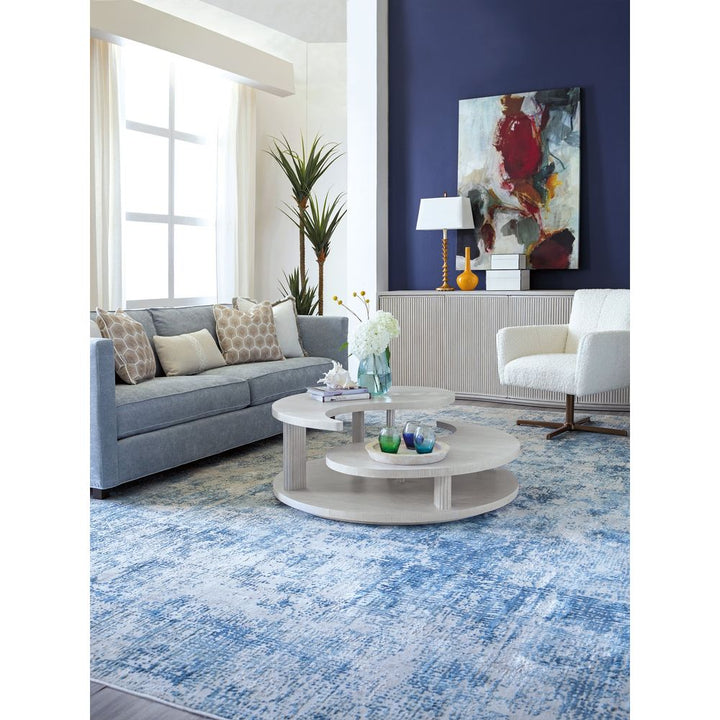 Coffee Tables Misty Gray Yin Yang  Cocktail Table - Misty Gray
