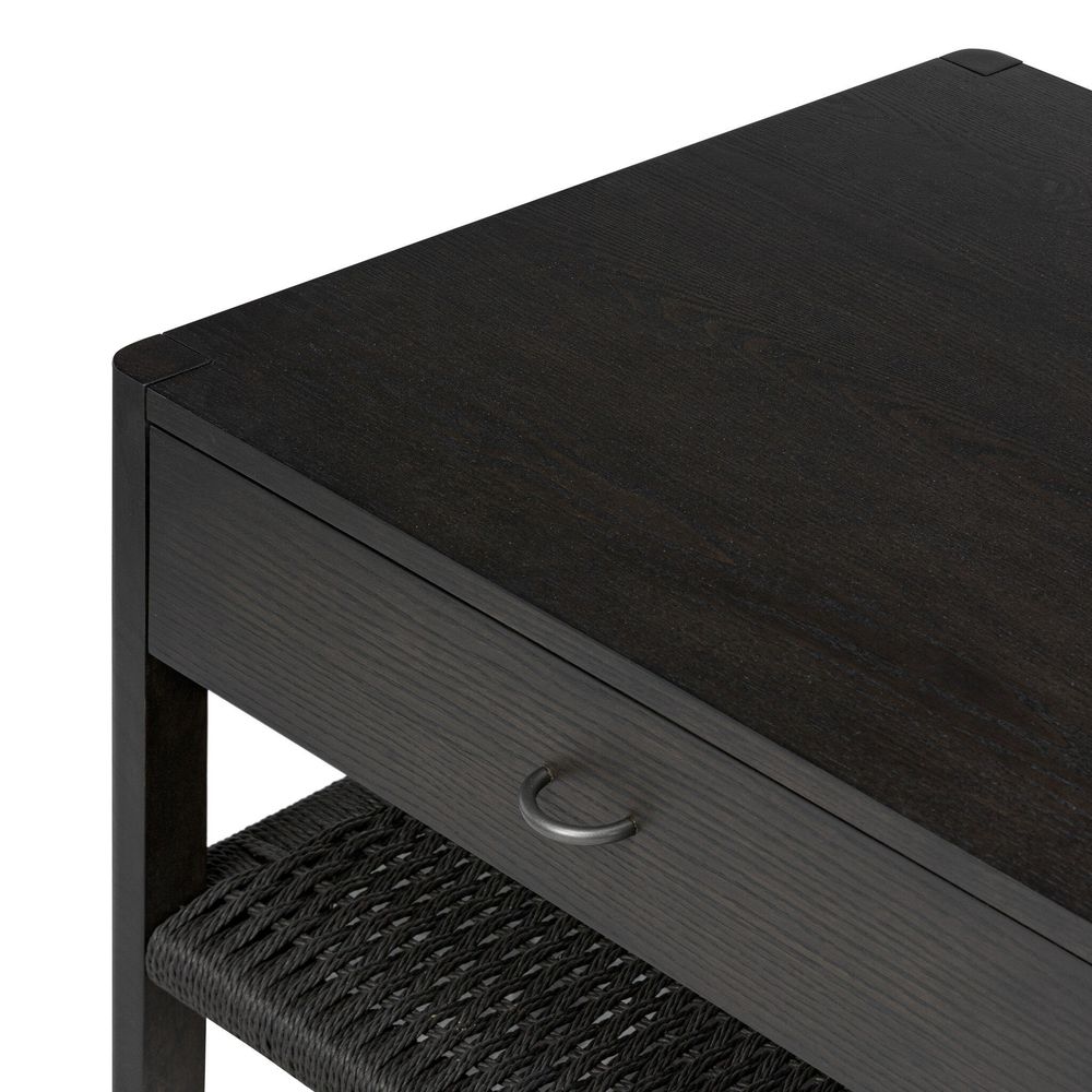 Zuma Coffee Table - Smoked Black Ash Veneer