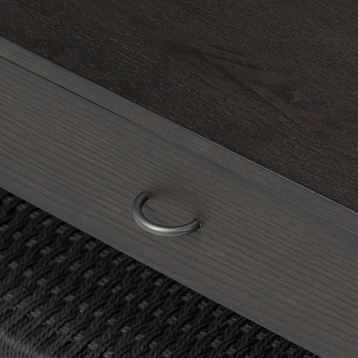 Zuma Coffee Table - Smoked Black Ash Veneer