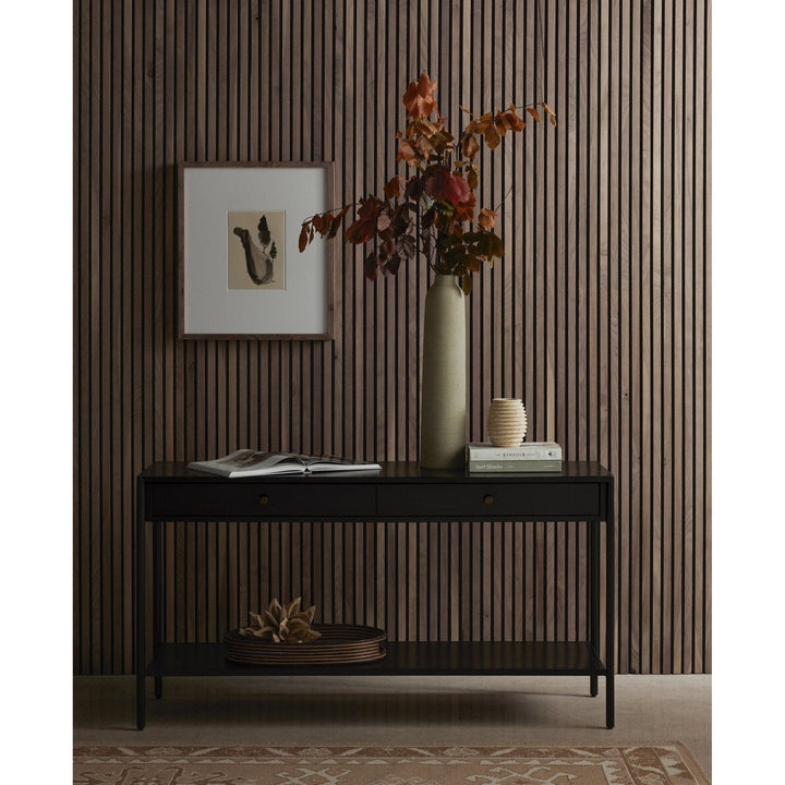 Silas Console Table - Black