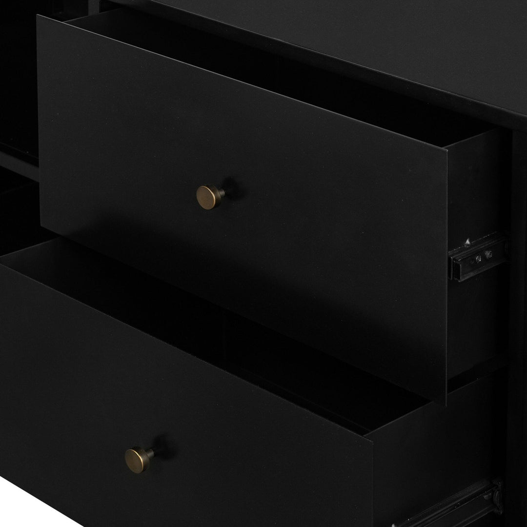 Silas Media Console - Black