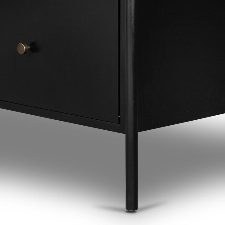 Silas Media Console - Black