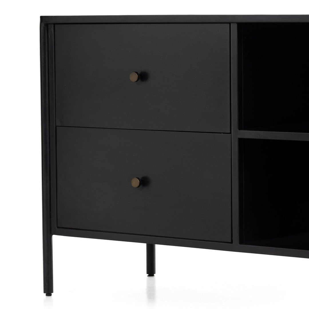 Silas Media Console - Black