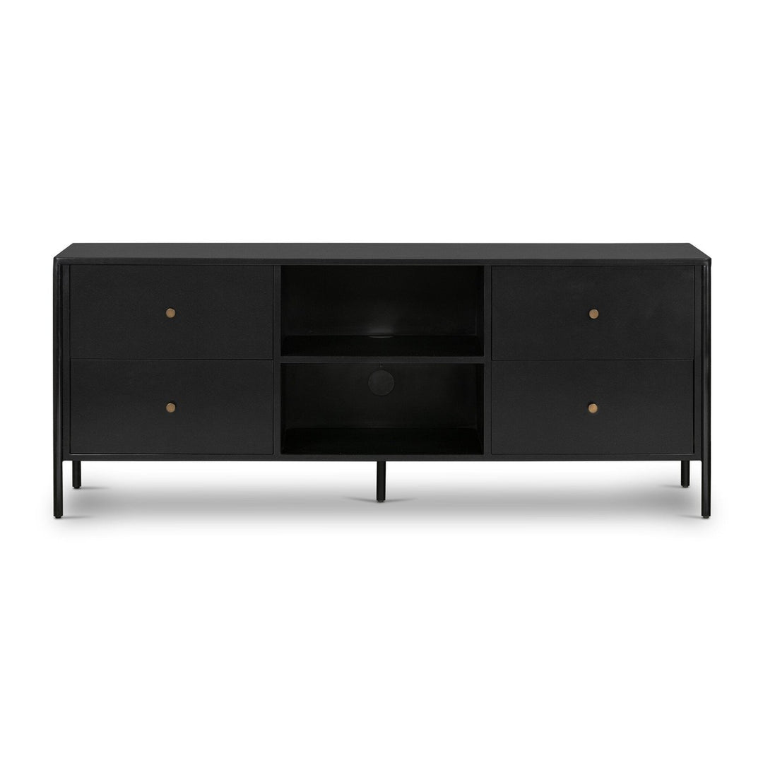 Silas Media Console - Black