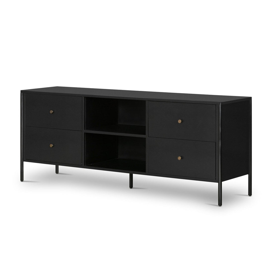 Silas Media Console - Black