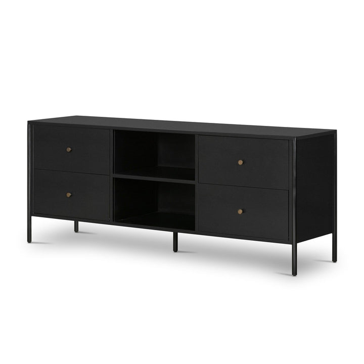 Silas Media Console - Black