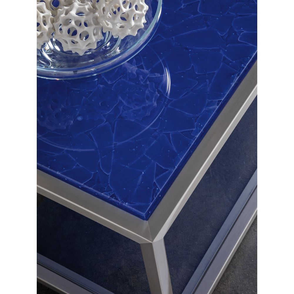 Coffee Tables Ultramarine Rec Cocktail Table - Stainless Steel
