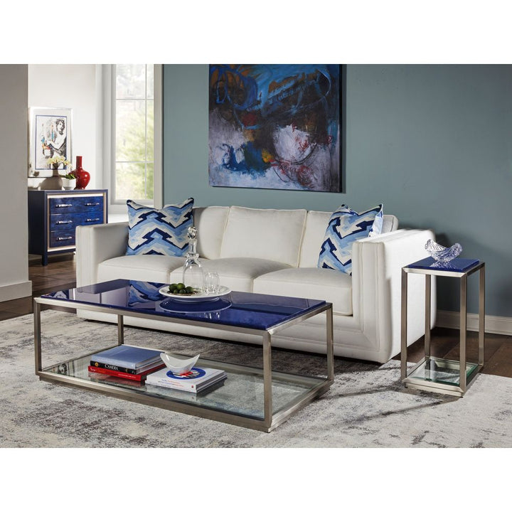 Coffee Tables Ultramarine Rec Cocktail Table - Stainless Steel